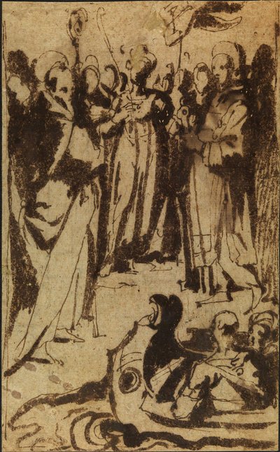 Arrival of Saint Ursula at Cologne by Guido Reni